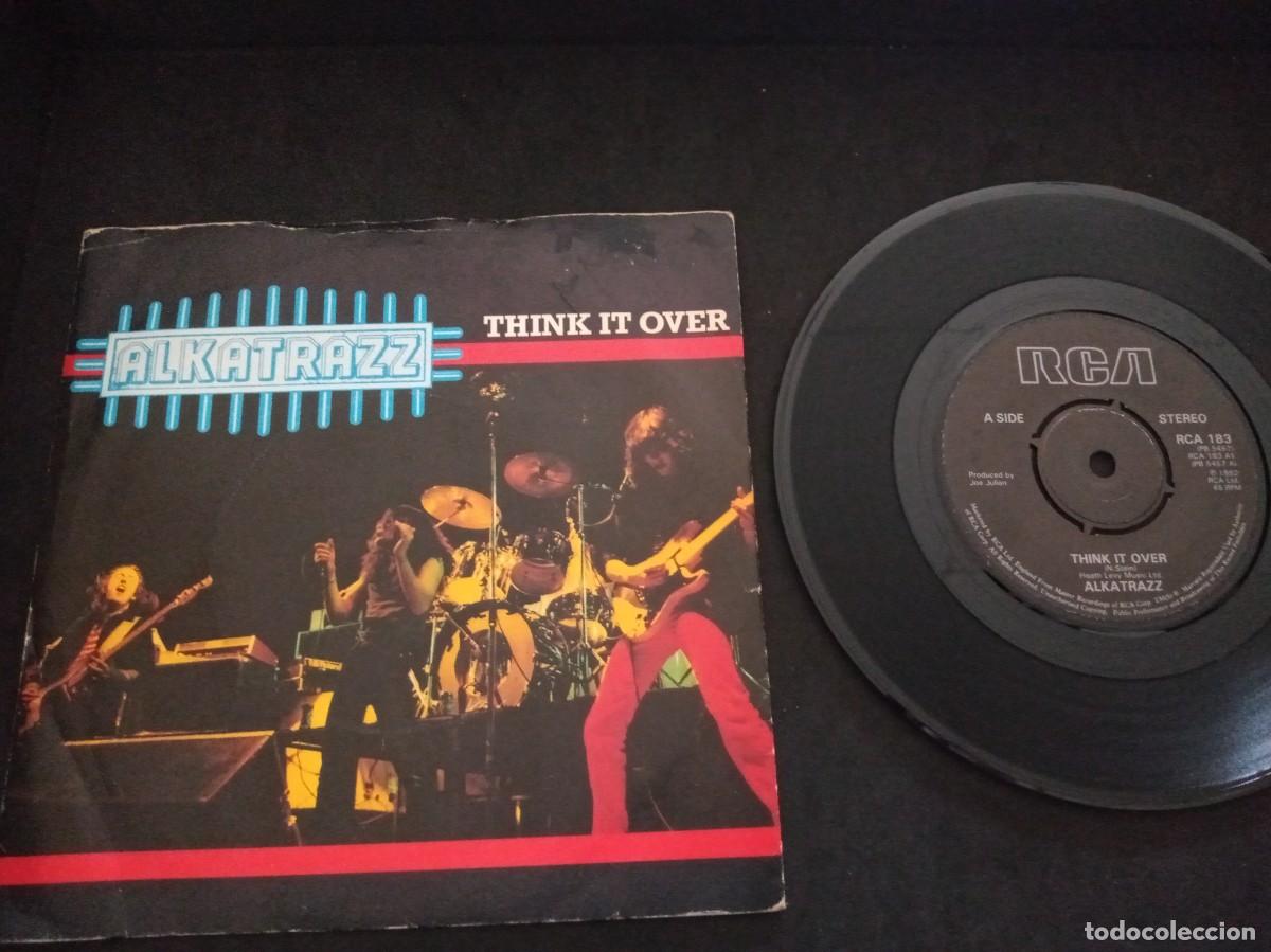 Discos de vinilo: ALKATRAZZ - THINK IT OVER - SINGLE. - Foto 1