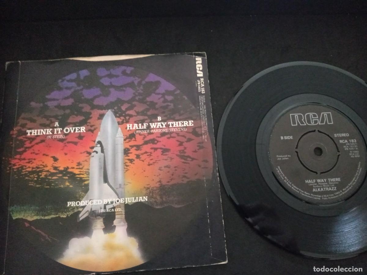 Discos de vinilo: ALKATRAZZ - THINK IT OVER - SINGLE. - Foto 2