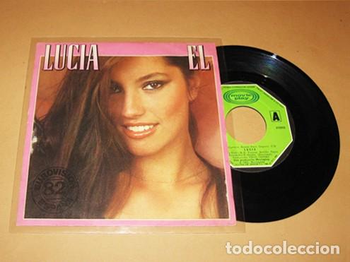 Discos de vinilo: LUCIA - &Eacute;L (EUROVISION ESPA&Ntilde;A 82) - SINGLE - 1982 - Foto 1
