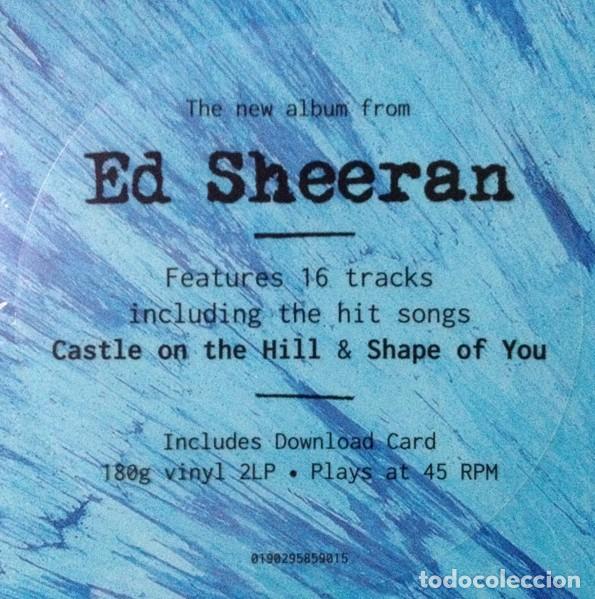 Discos de vinilo: 2 LP Ed Sheeran &ndash; &divide; (Divide), 180 UE precintado - Foto 1