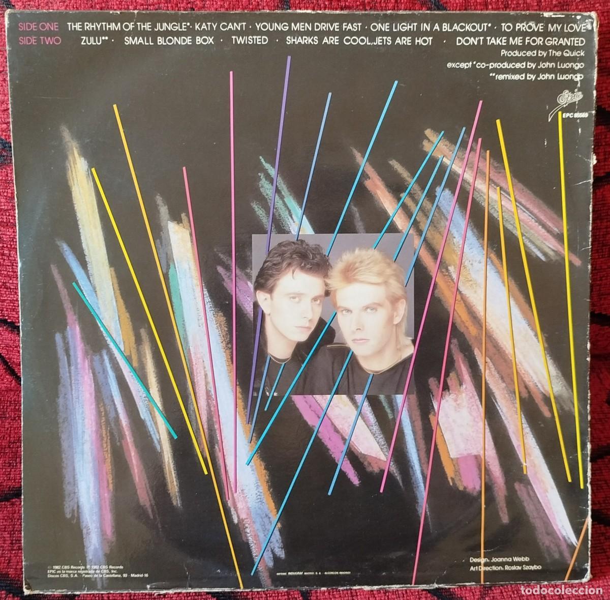 Discos de vinilo: THE QUICK ** Fascinating Rhythm ** VINILO LP 1982 - Foto 2