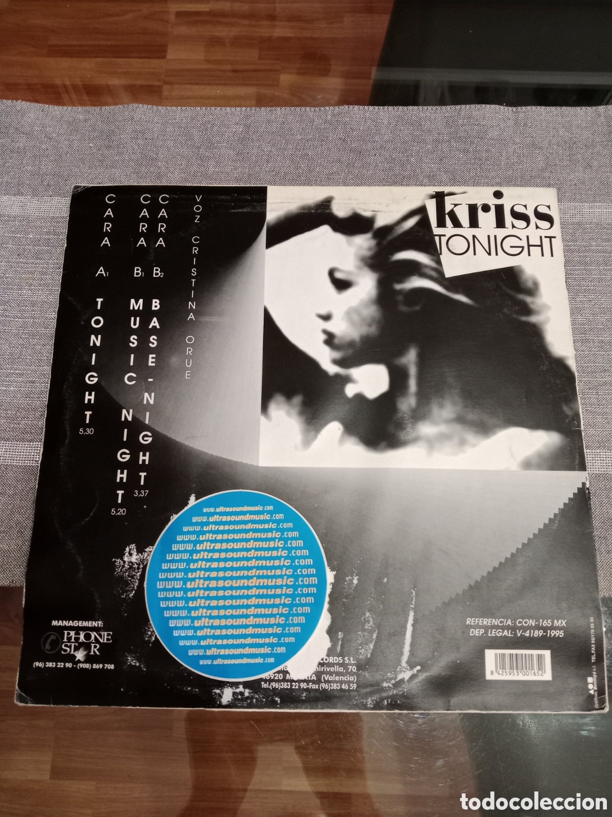 Discos de vinilo: Disco vinilo kriss tonight - Foto 2