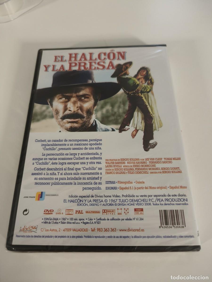 Discos de vinilo: DVD - EL HALC&Oacute;N Y LA PRESA - LEE VAN CLEEF - LEER CONDICIONES DE VENTA - Foto 2