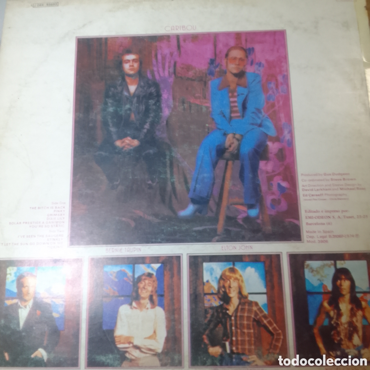 Discos de vinilo: ELTON JOHN CARIBOU .... - Foto 2