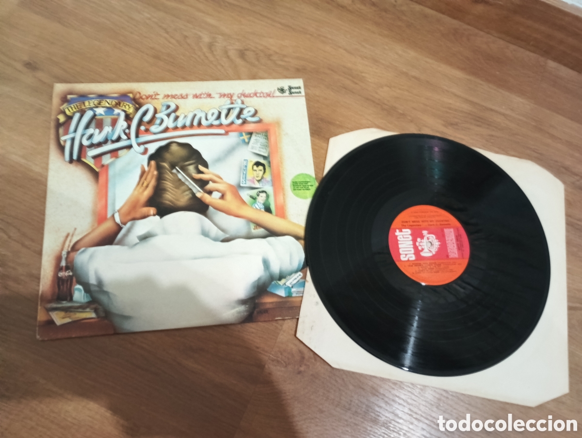 Discos de vinilo: Disco Hank C. Burnette: Dont mess with my ducktail (LP) - Foto 1