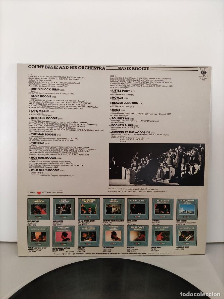 Discos de vinilo: LP 239 Basie Boogie - Count Basie 1983 (Disco como nuevo) - Foto 2
