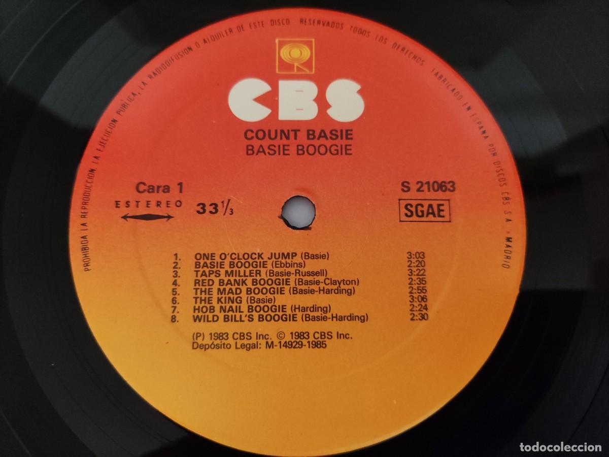 Discos de vinilo: LP 239 Basie Boogie - Count Basie 1983 (Disco como nuevo) - Foto 3