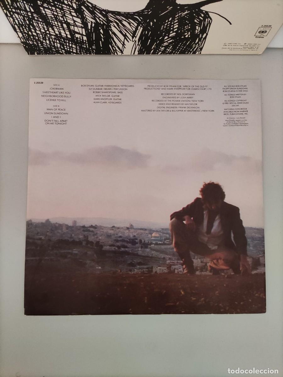 Discos de vinilo: LP 246 Bob Dylan - Infidels 1983 (Disco como nuevo) - Foto 4