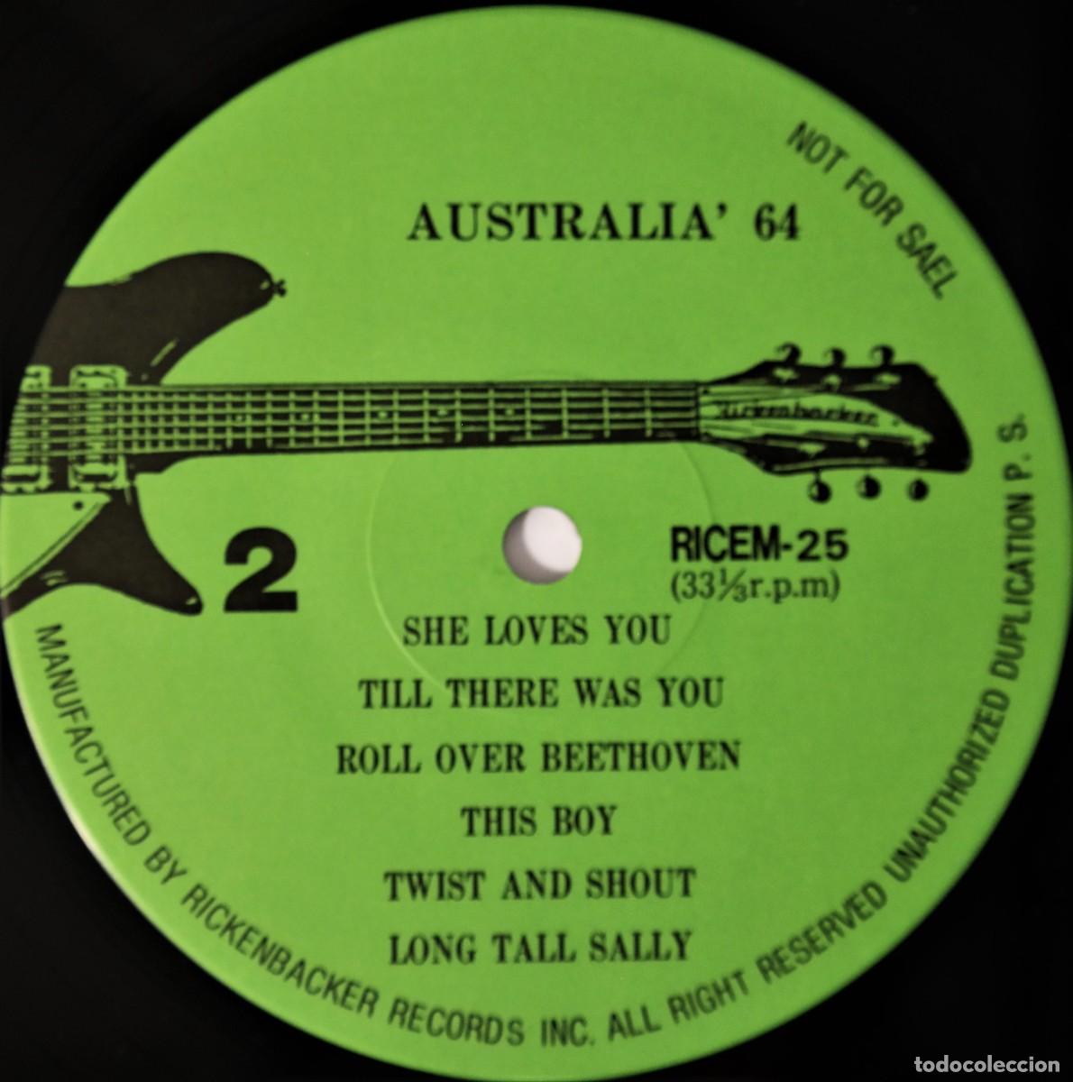 Discos de vinilo: The Beatles &lrm;&ndash;Australia 64 - Foto 6