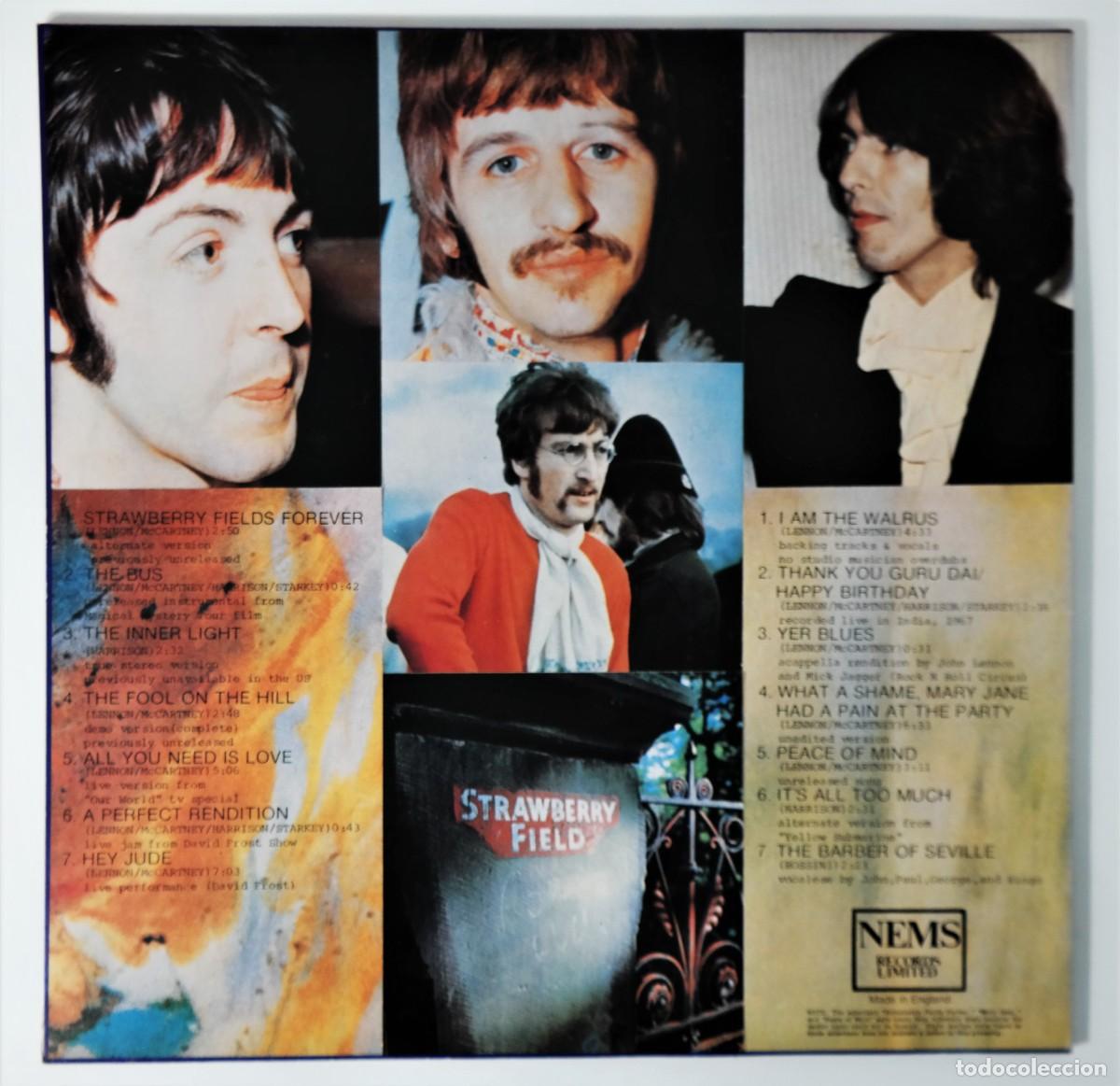 Discos de vinilo: The Beatles &lrm;&ndash;Strawberry Fields Forever - Foto 5