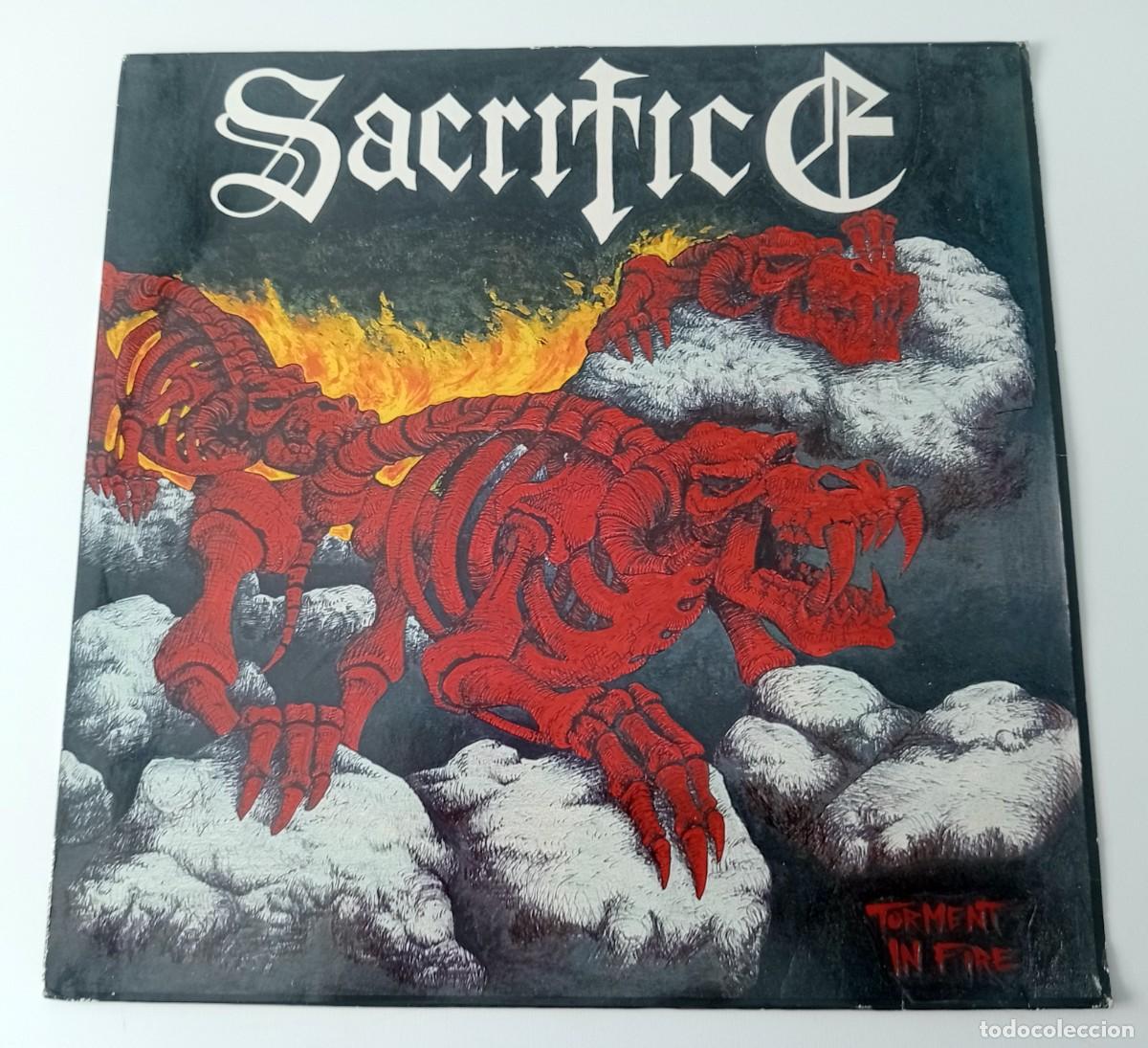 Discos de vinilo: LP SACRIFICE - TORMENT IN FIRE - Foto 1