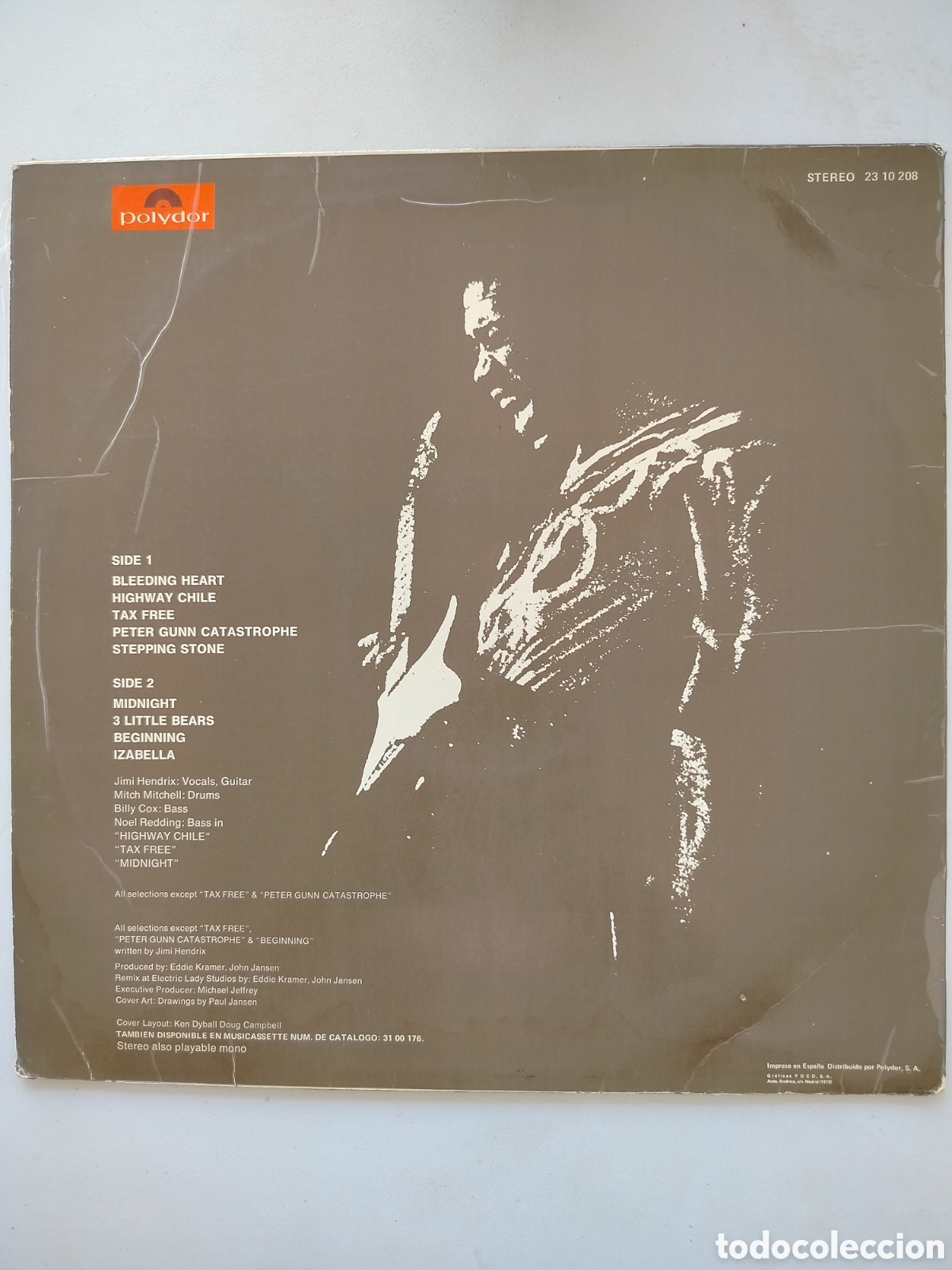 Discos de vinilo: Jimi Hendrix War H&eacute;roes LP - Foto 2