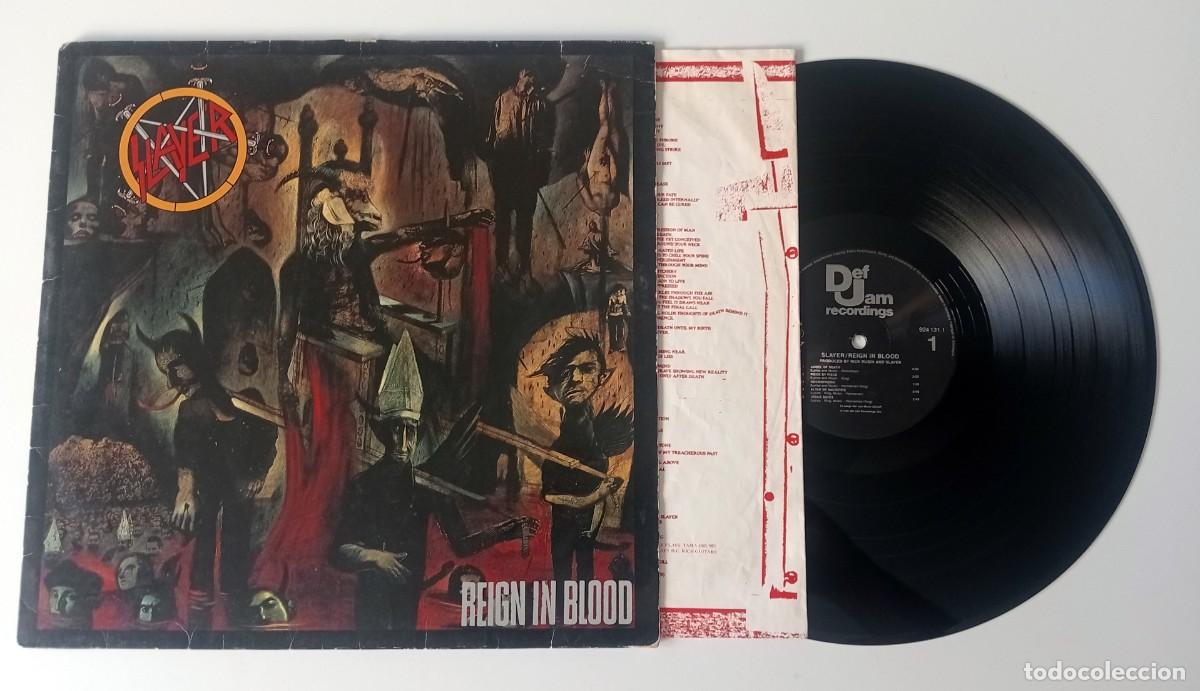 Discos de vinilo: LP SLAYER - REIGN IN BLOOD - Foto 3