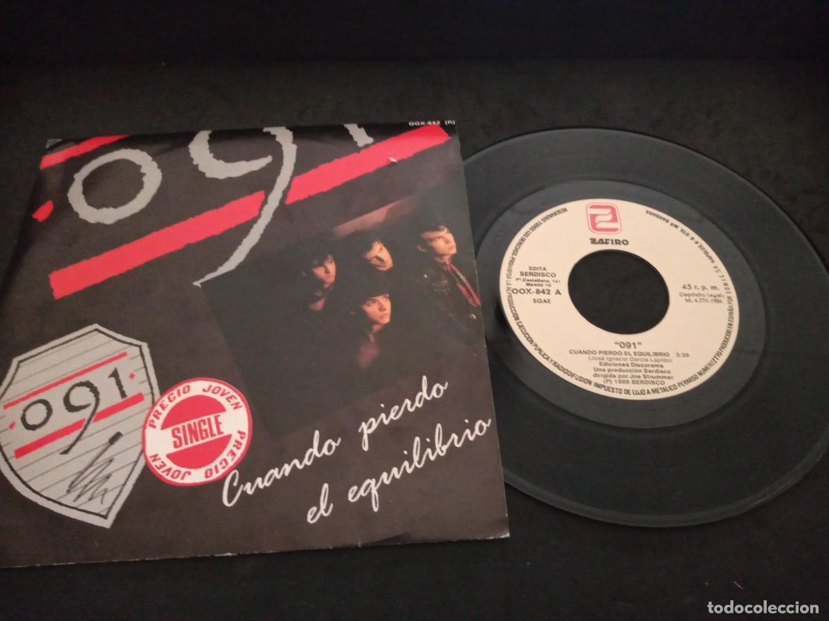 Discos de vinilo: 091 - CUANDO PIERDO EL EQUILIBRIO - SINGLE - Foto 1