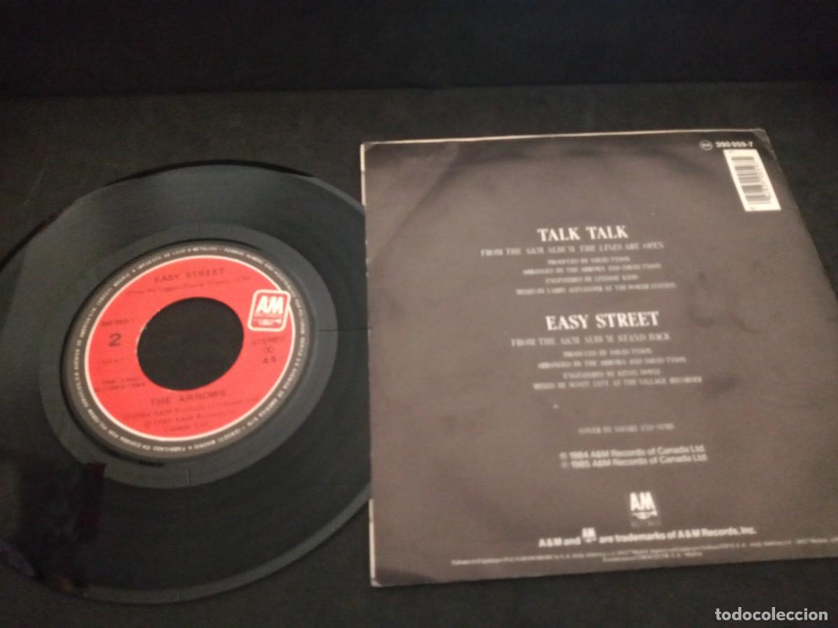 Discos de vinilo: THE ARROWS - TALK TALK - SINGLE - Foto 2