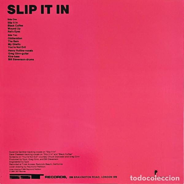 Discos de vinilo: BLACK FLAG Slip It In (LP) - Foto 2