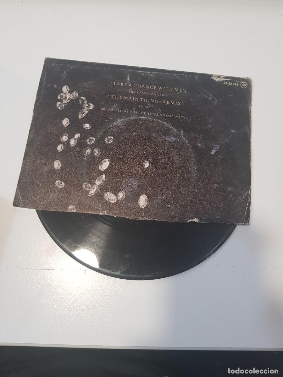 Discos de vinilo: Vinilo Single ROXY MUSIC TAKE A CHANCE WITH ME - Foto 2