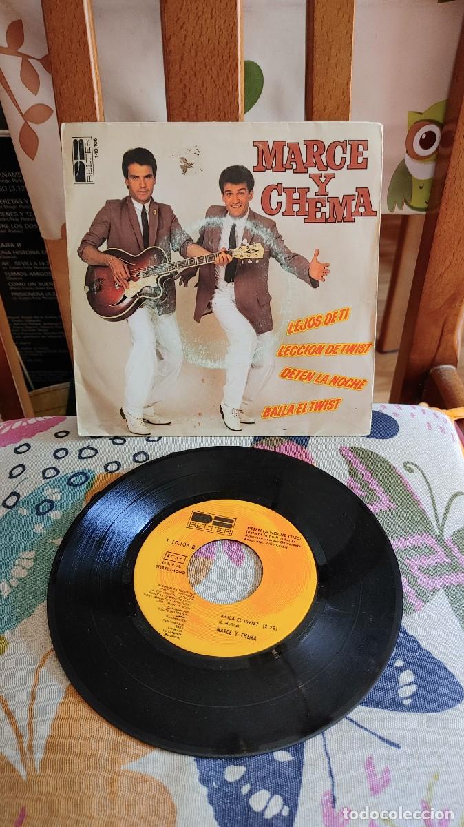 Discos de vinilo: MARCE Y CHEMA-EP LECCION DE TWIST +3 - Foto 1