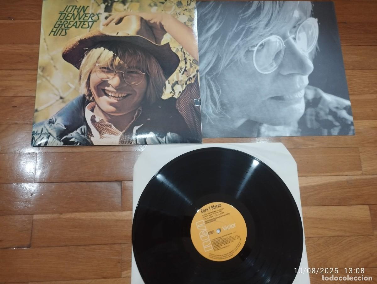 Discos de vinilo: LP - JOHN DENVERS - GREATEST HITS - RCA 1973 - Foto 1