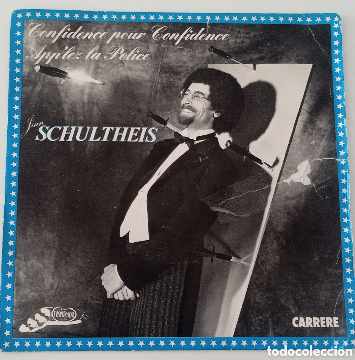 Discos de vinilo: JEAN SCHULTHEIS - Confidence pour Confidence (1981) single - Foto 2