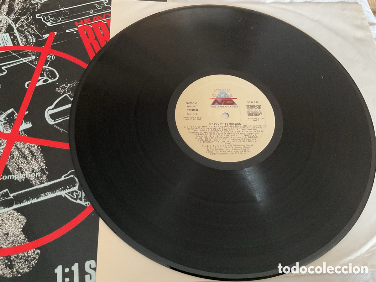 Discos de vinilo: HEAVY DUTY BREAKS Disco - Foto 2