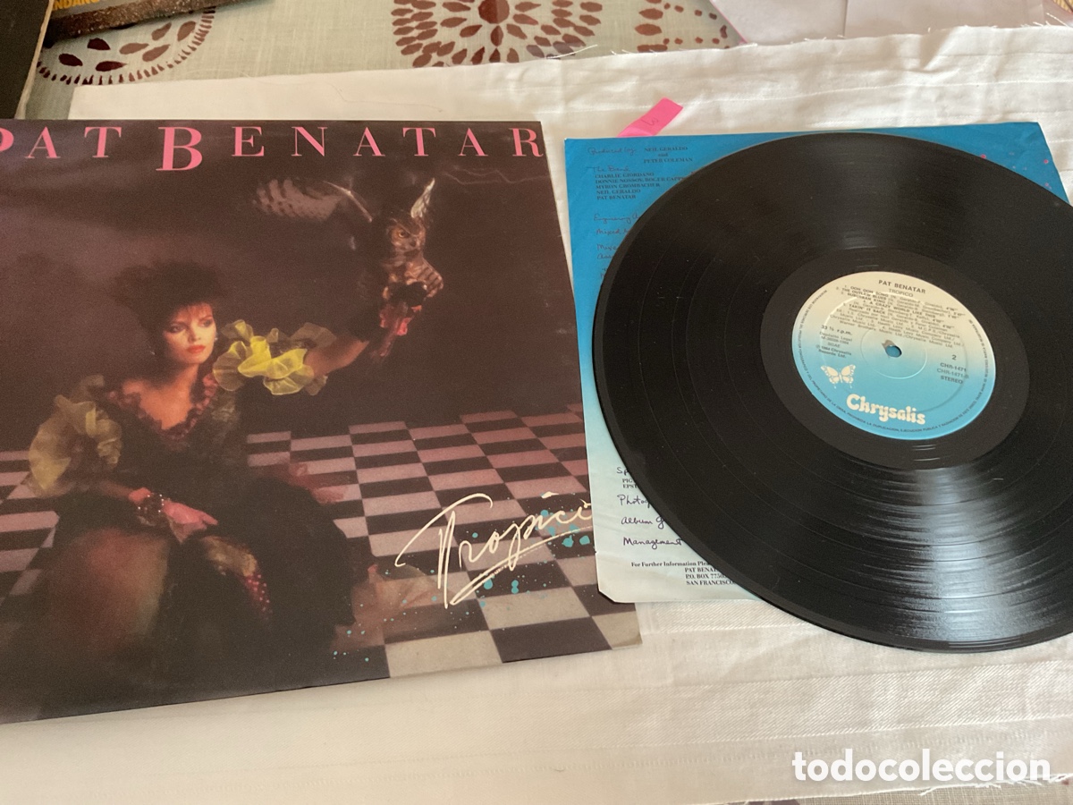 Discos de vinilo: PAT BENATAR TR&Oacute;PICO 1984 - Foto 1