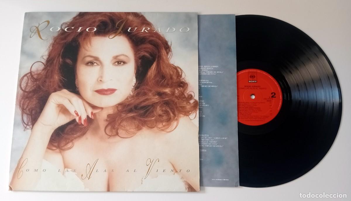 Discos de vinilo: LP ROCIO JURADO - COMO LAS ALAS AL VIENTO - Foto 1