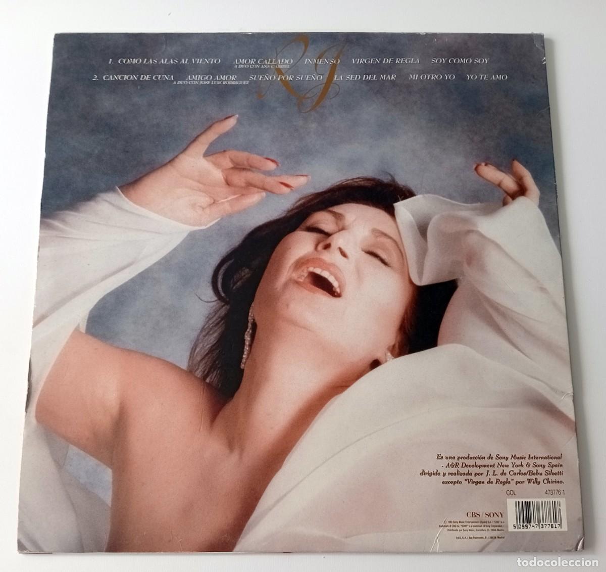 Discos de vinilo: LP ROCIO JURADO - COMO LAS ALAS AL VIENTO - Foto 2