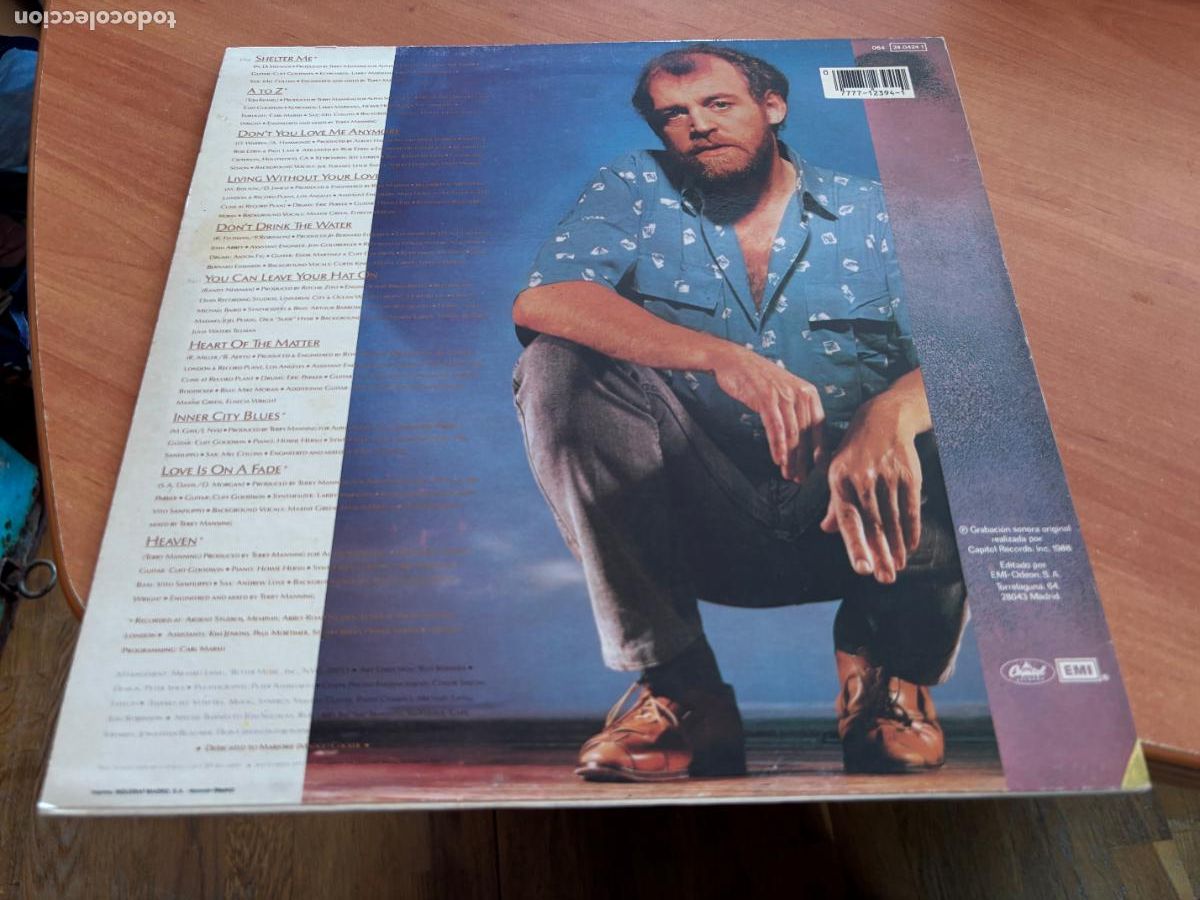Discos de vinilo: JOE COCKER (COCKER) LP ESPA&Ntilde;A 1986 (B-54) - Foto 3