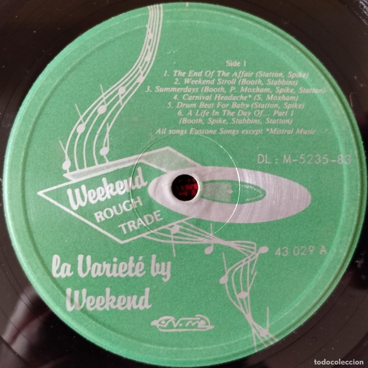 Discos de vinilo: WEEKEND ** La Variet&eacute; ** VINILO LP 1982 - Foto 4