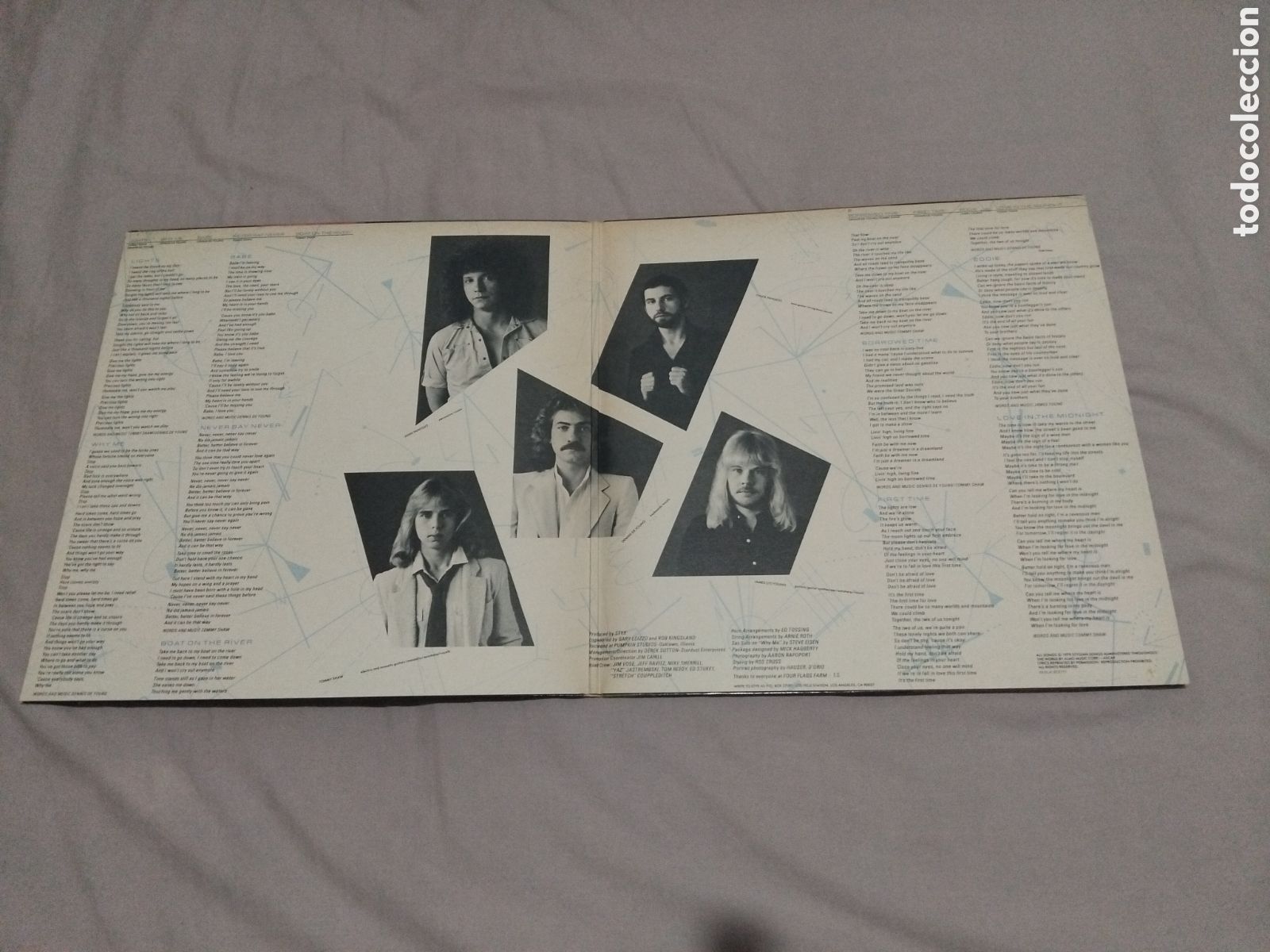 Discos de vinilo: Lote 3 Lps Styx vinilo - Foto 4