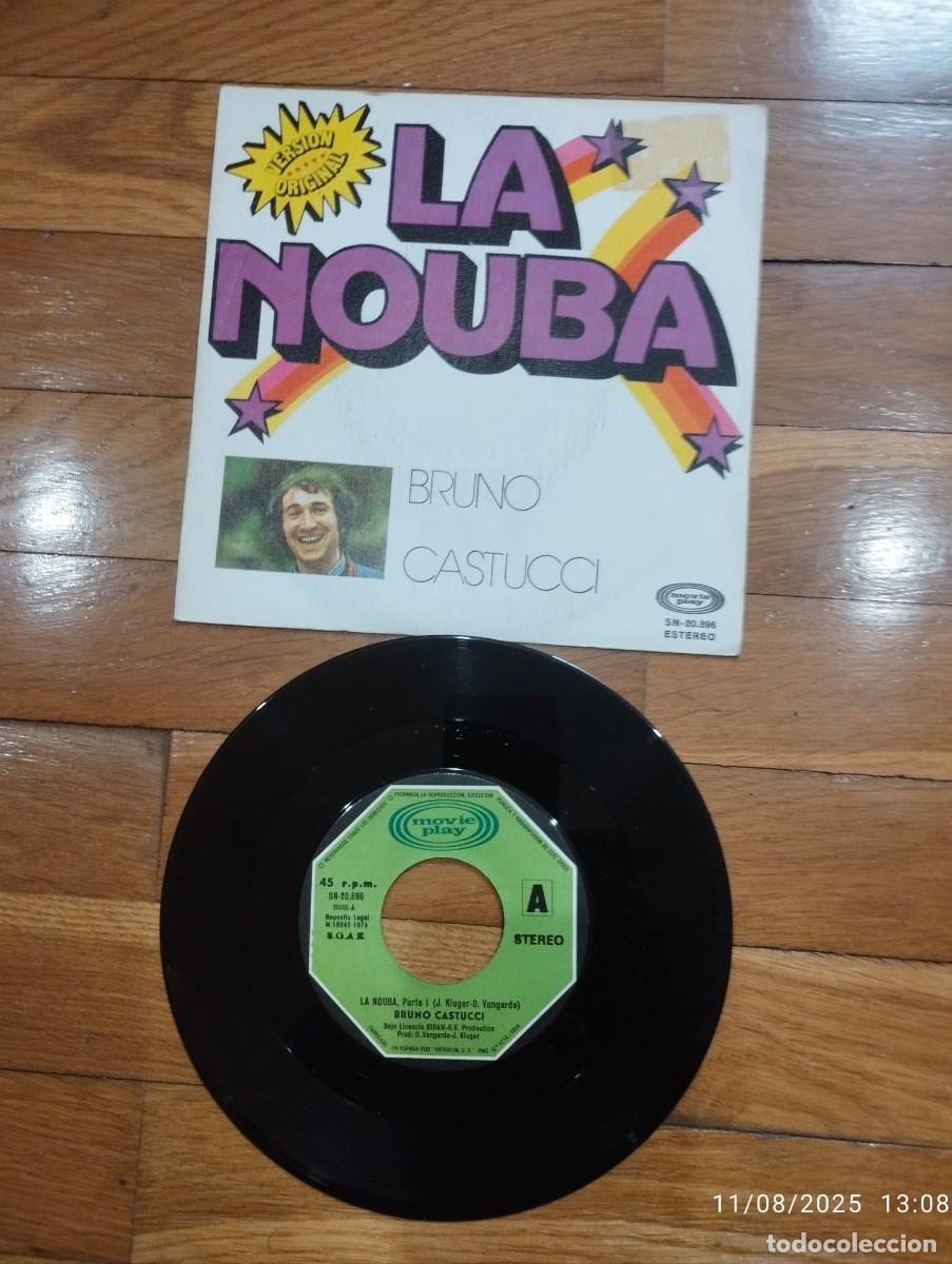 Discos de vinilo: SINGLE - BRUNO CASTUCCI - LA NOUBA - 1974 - Foto 1