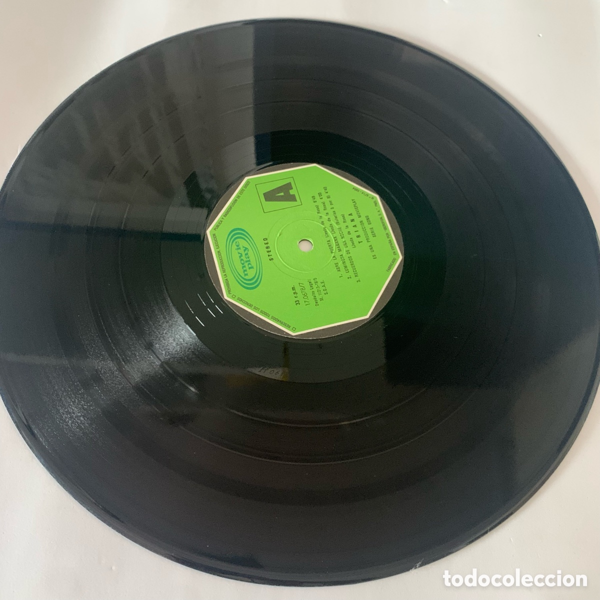 Discos de vinilo: Lp triana el patio de 1975 - Foto 4