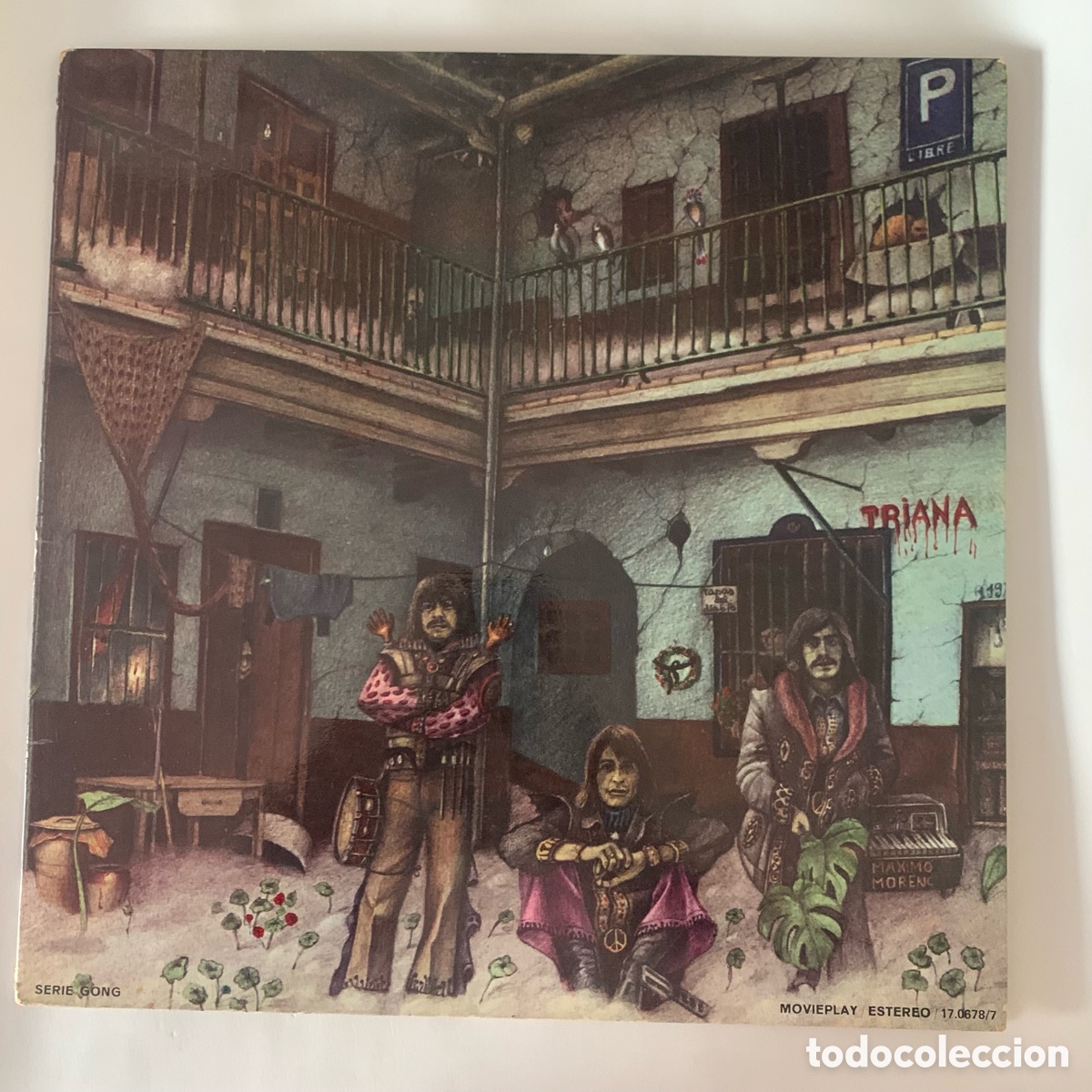 Discos de vinilo: Lp triana el patio de 1975 - Foto 1