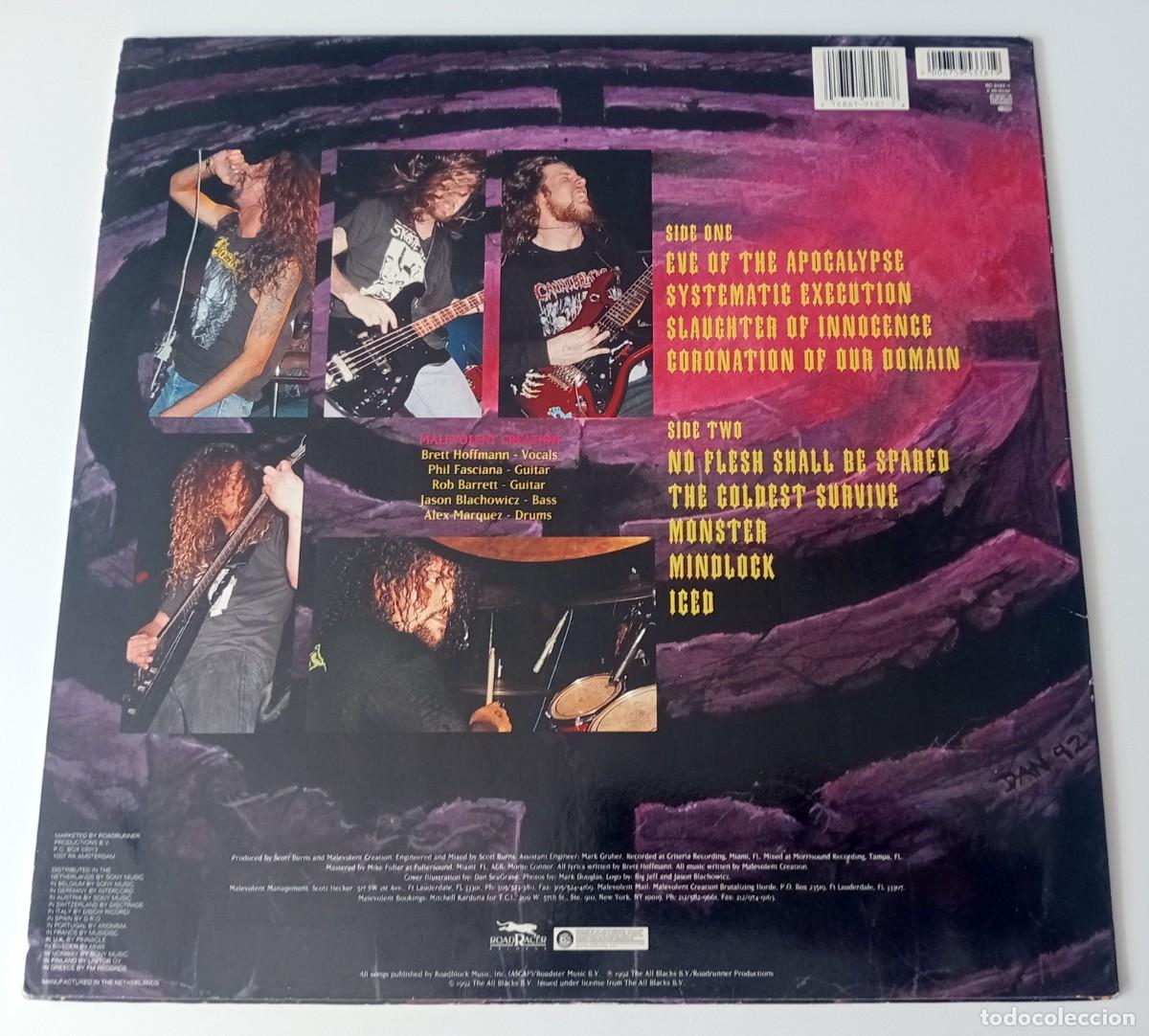 Discos de vinilo: LP MALEVOLENT CREATION - RETRIBUTION - Foto 2