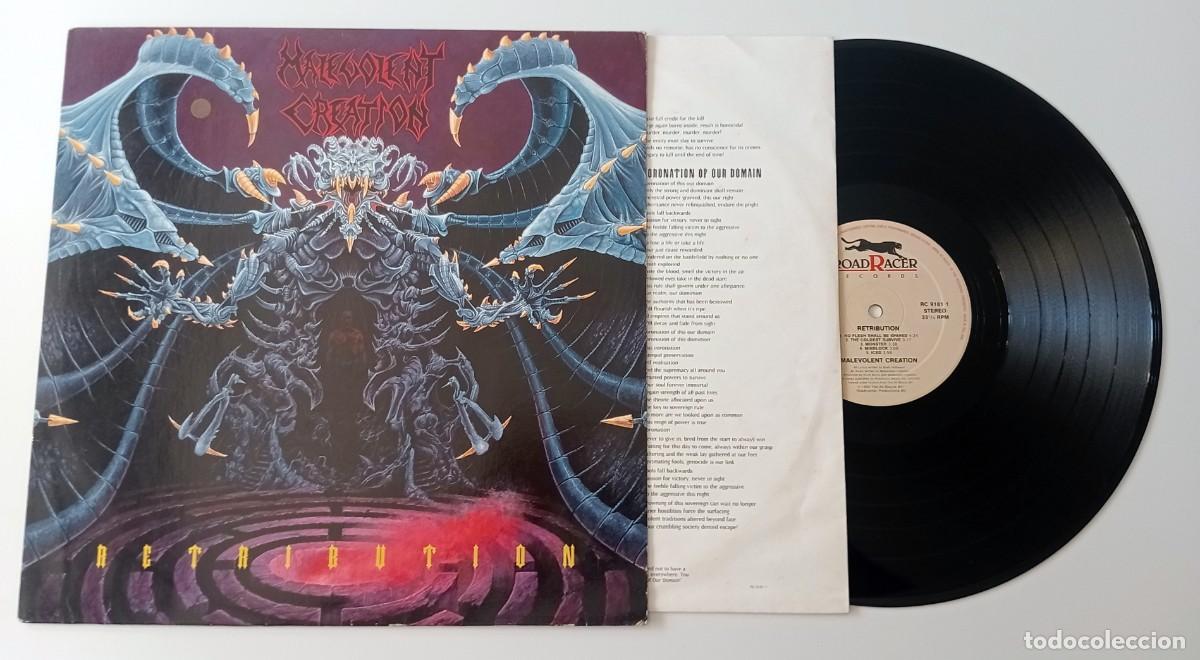 Discos de vinilo: LP MALEVOLENT CREATION - RETRIBUTION - Foto 3