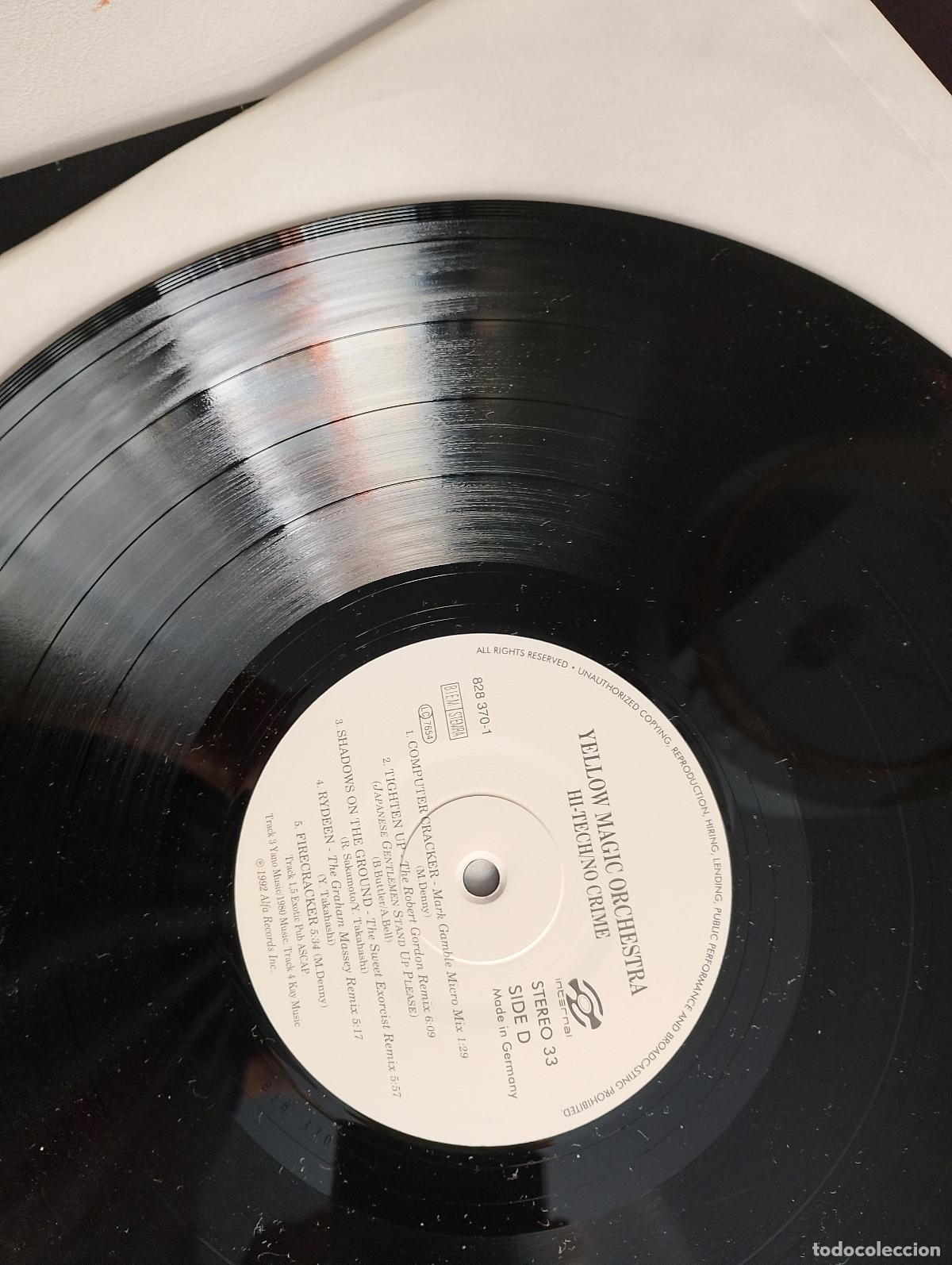 Discos de vinilo: Yellow Magic Orchestra &ndash; Hi-Tech / No Crime, 1992 - Foto 5