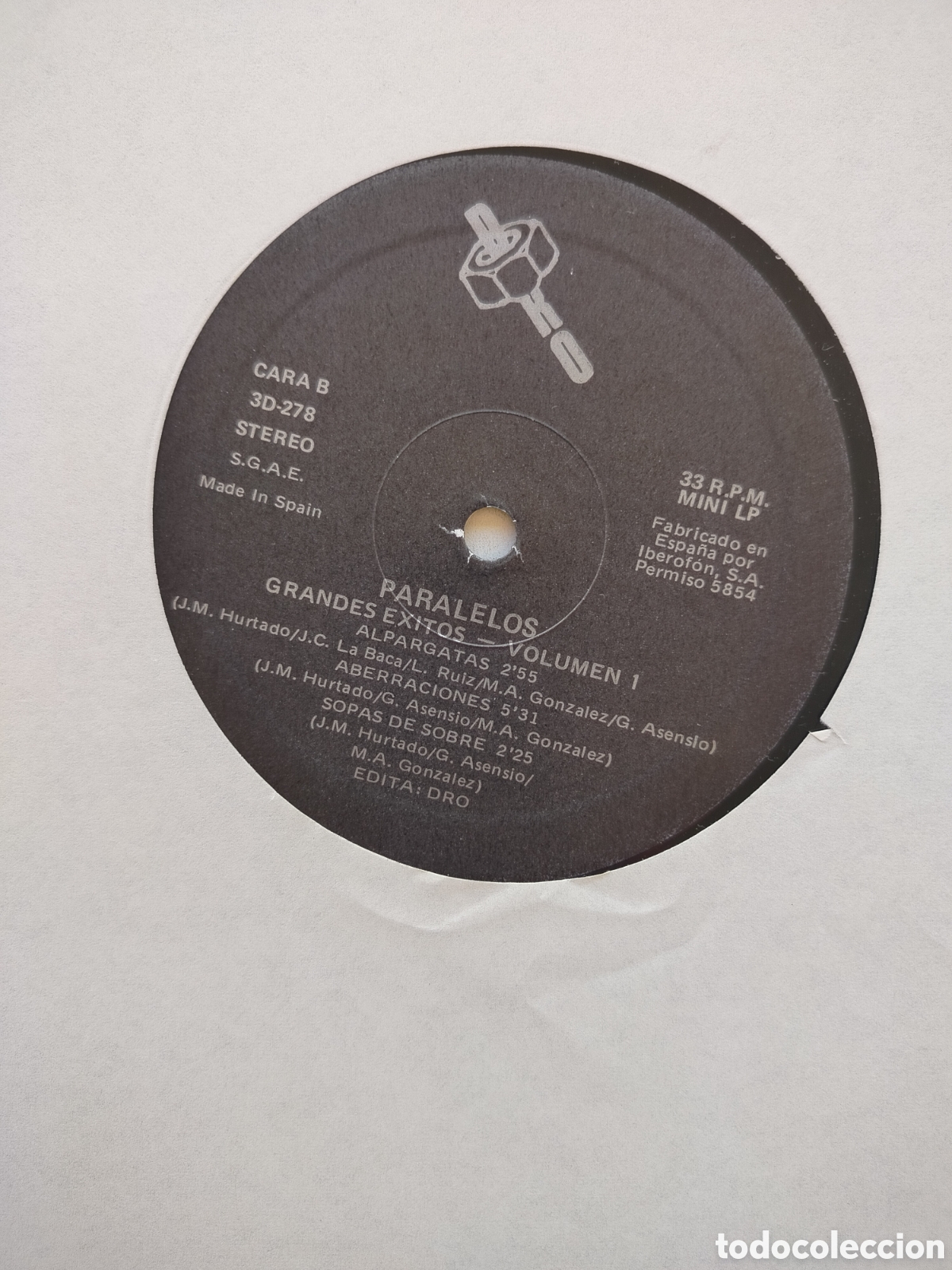 Discos de vinilo: Paralelos LP Grandes &Eacute;xitos - Foto 4