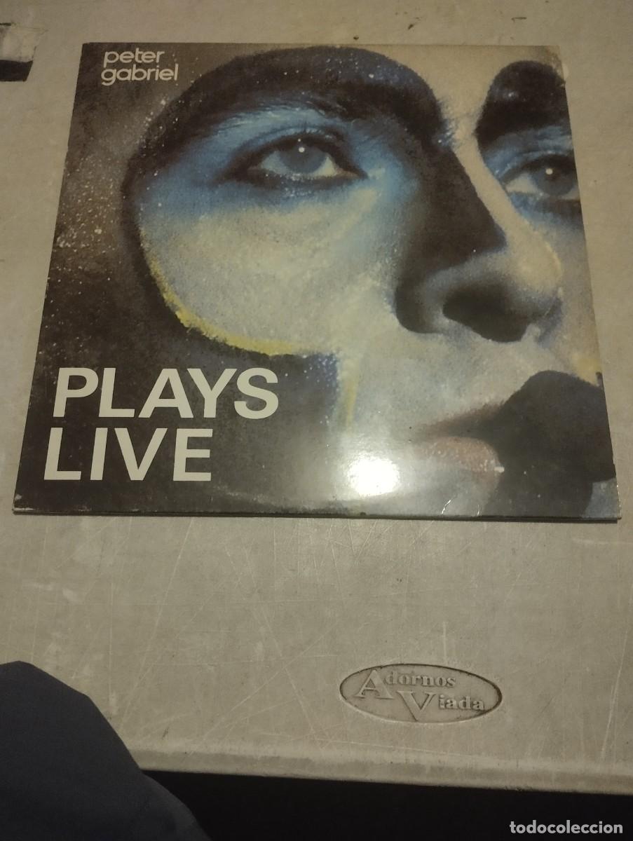 Discos de vinilo: PETER GABRIEL DOBLE LP PLAYS LIVE ESP.1983 - Foto 1