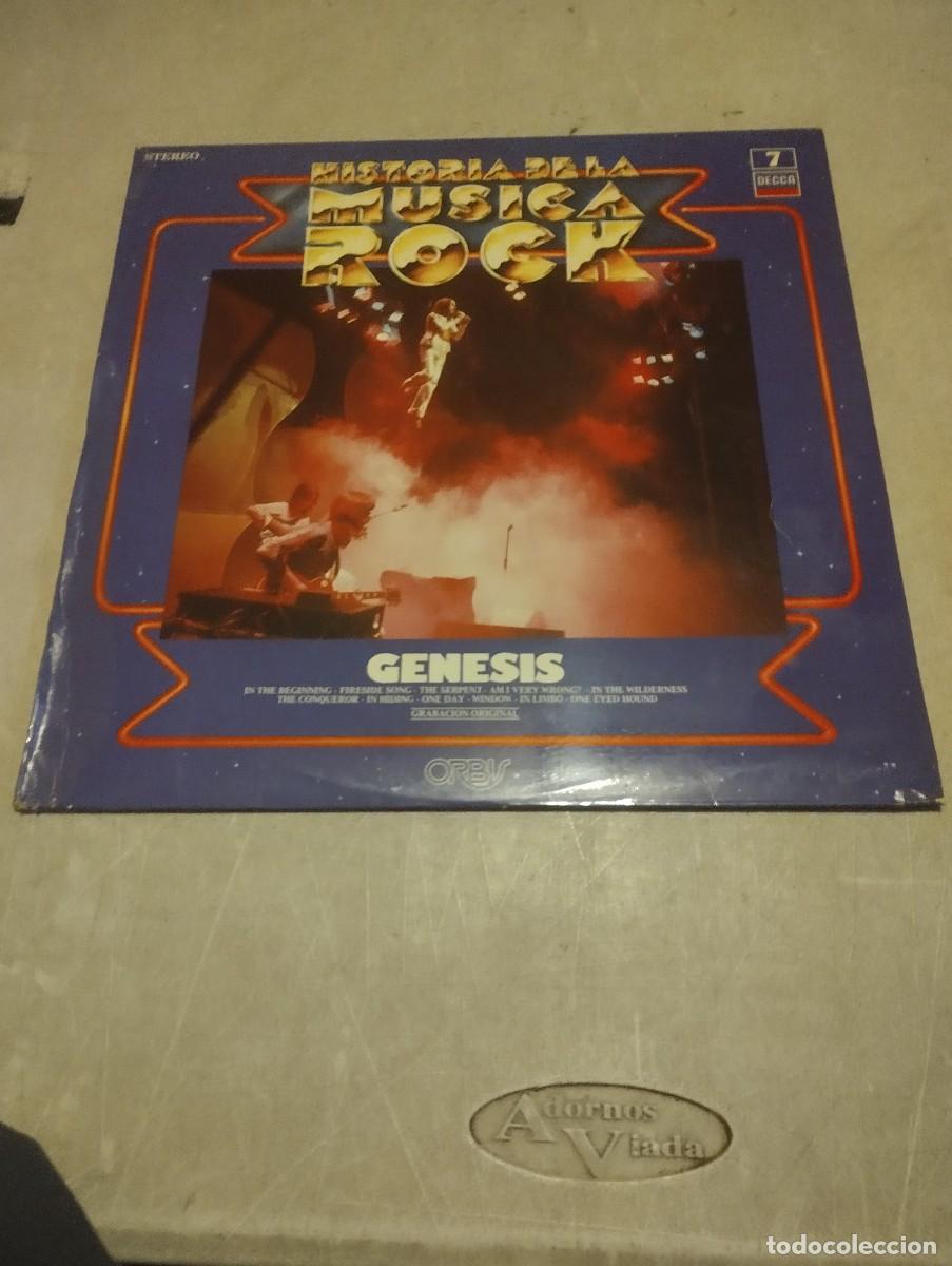 Discos de vinilo: GENESIS LP HISTORIA DE LA MUSICA ROCK - Foto 1