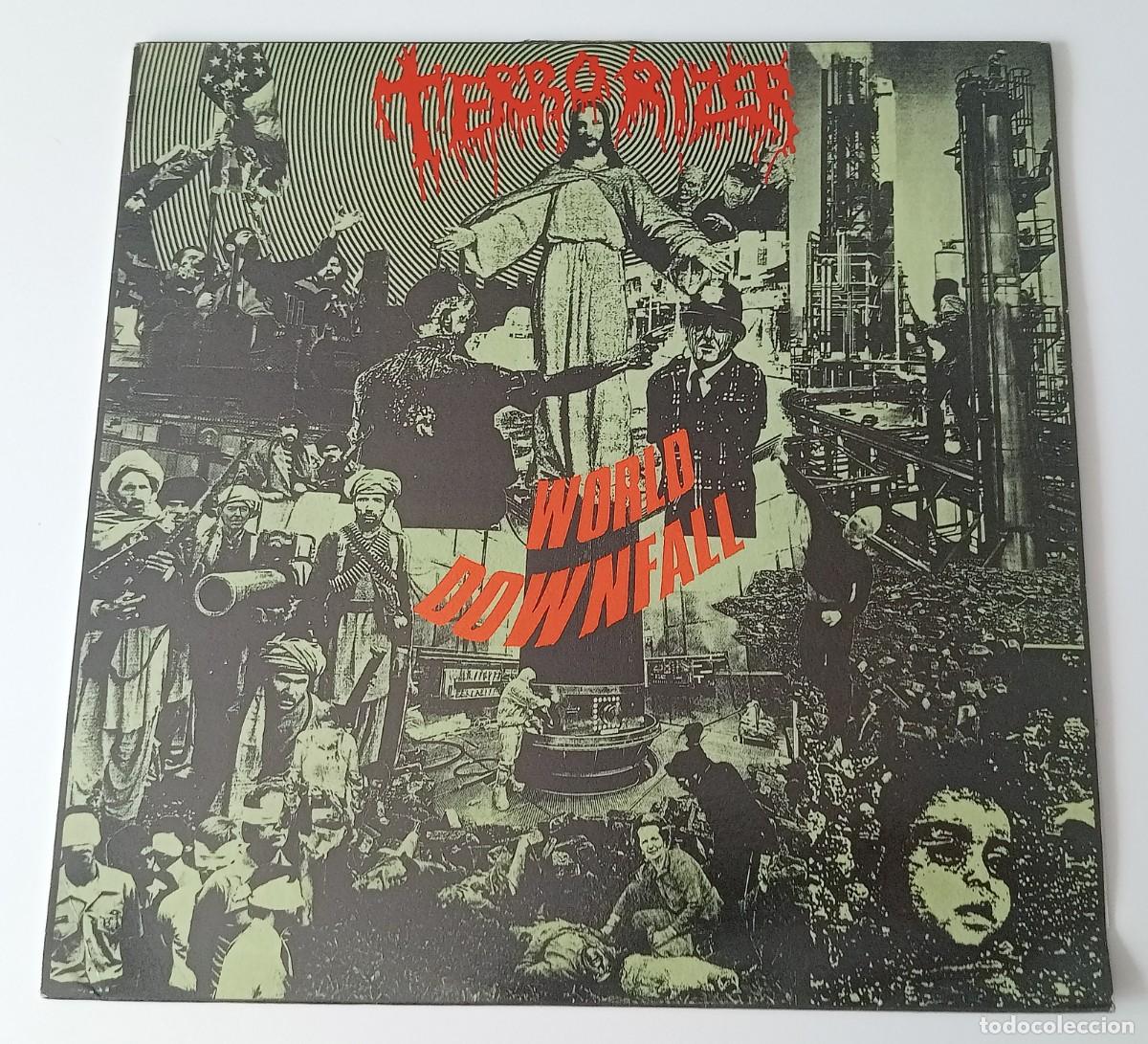 Discos de vinilo: LP TERRORIZER - WORLD DOWNFALL - Foto 1