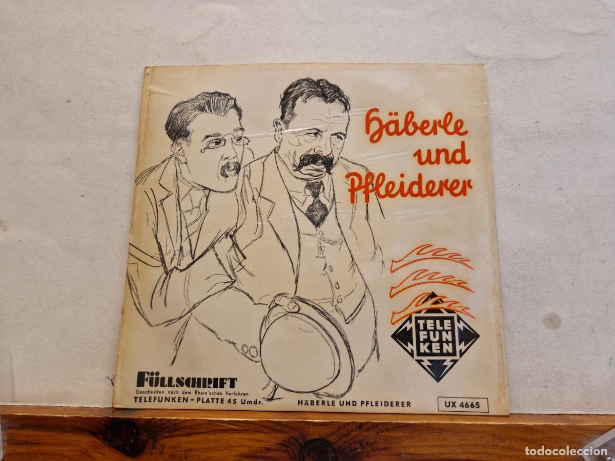 Discos de vinilo: HABERLE UND PFLEIDERER. - Foto 1
