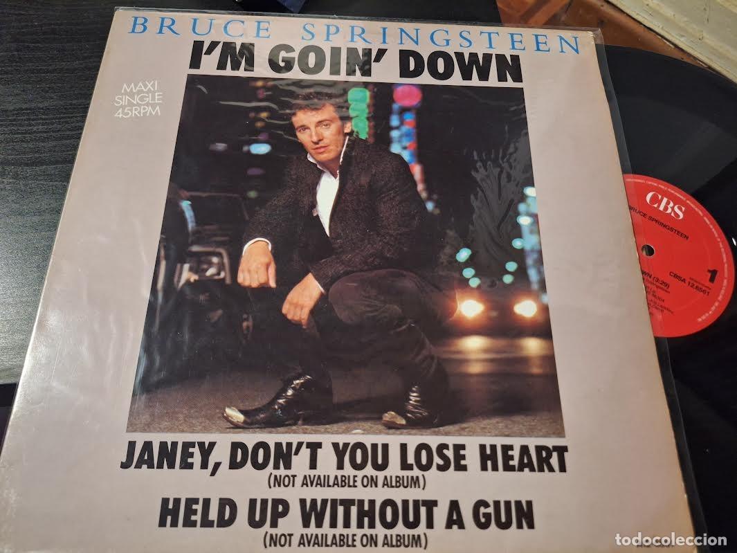 Discos de vinilo: BRUCE SPRINGSTEEN - IM GOING DOWN 12&rdquo; MAXI HOLANDA CBS 1985 - ROCK - Foto 1