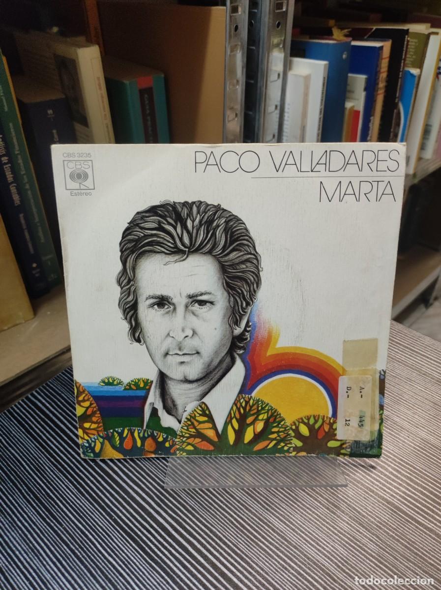 Discos de vinilo: Paco Valladares &ndash; Marta - Foto 1