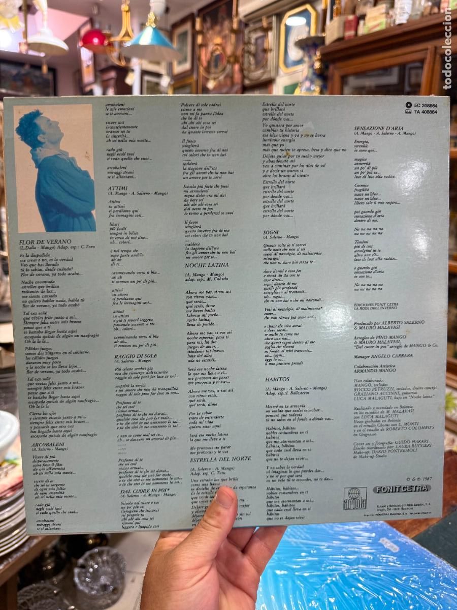 Discos de vinilo: LP MANGO - AHORA --- - Foto 2
