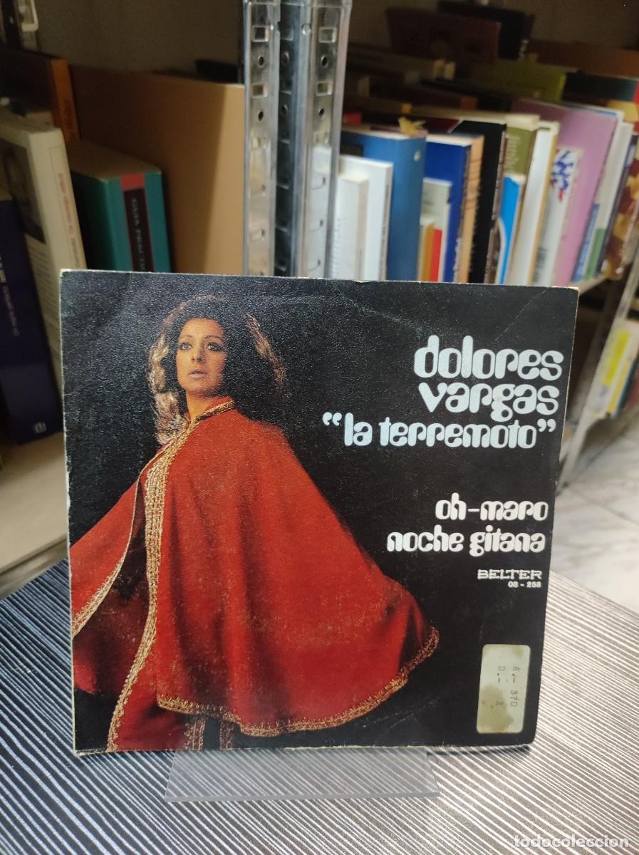 Discos de vinilo: DOLORES VARGAS LA TERREMOTO NOCHE GITANA - Foto 1