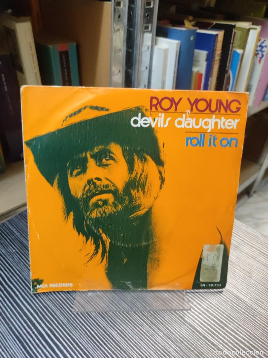 Discos de vinilo: Roy Young &ndash; Devils Daughter / Roll It On - Foto 1