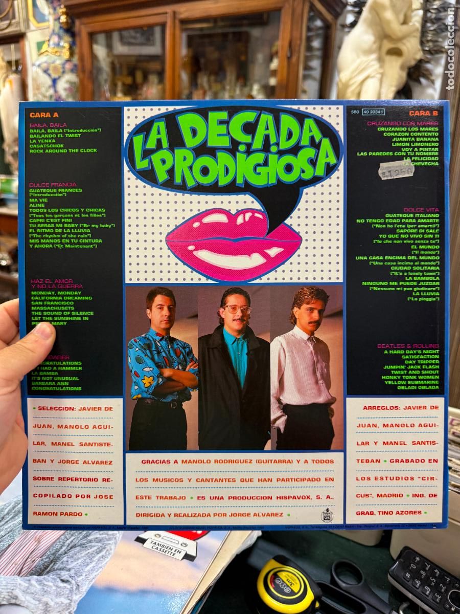 Discos de vinilo: LP LA DECADA PRODIGIOSA - Foto 2