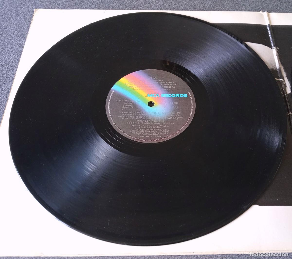 Discos de vinilo: Vinilo Lp Evita Andrew Lloyd Webber - Foto 4