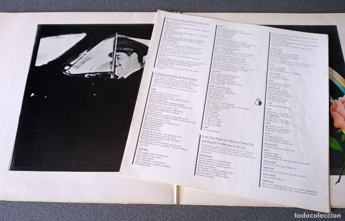 Discos de vinilo: Vinilo Lp Evita Andrew Lloyd Webber - Foto 7